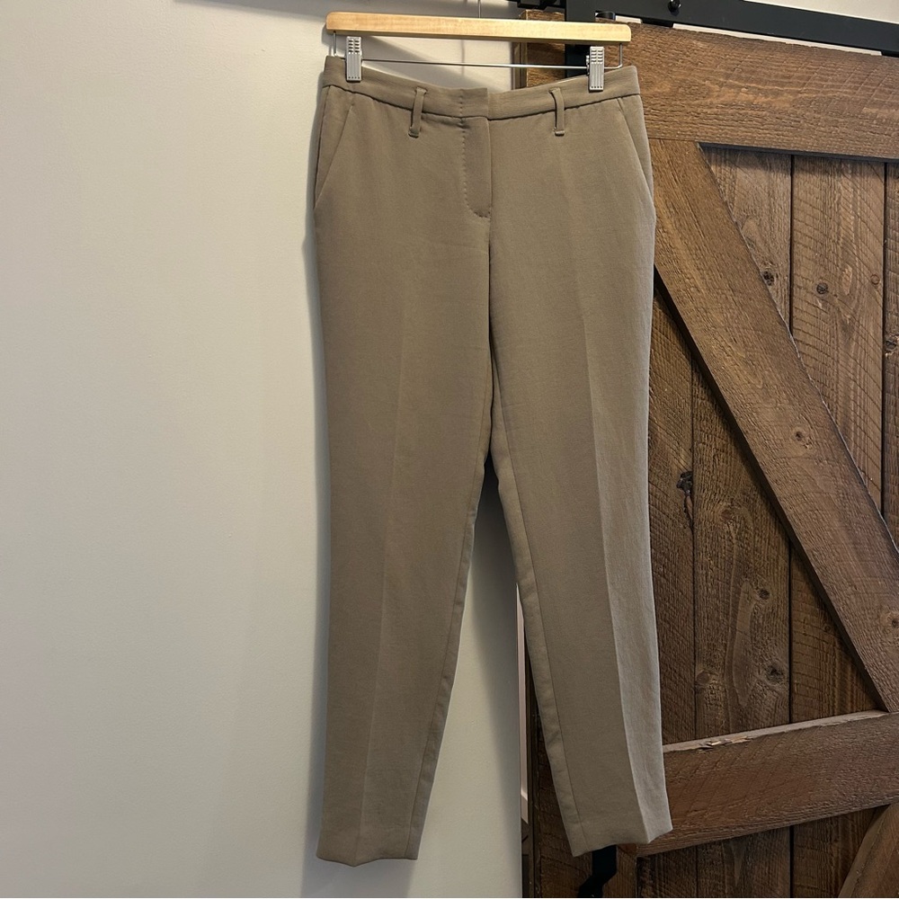 Aritzia Babaton Classic Tan Trousers